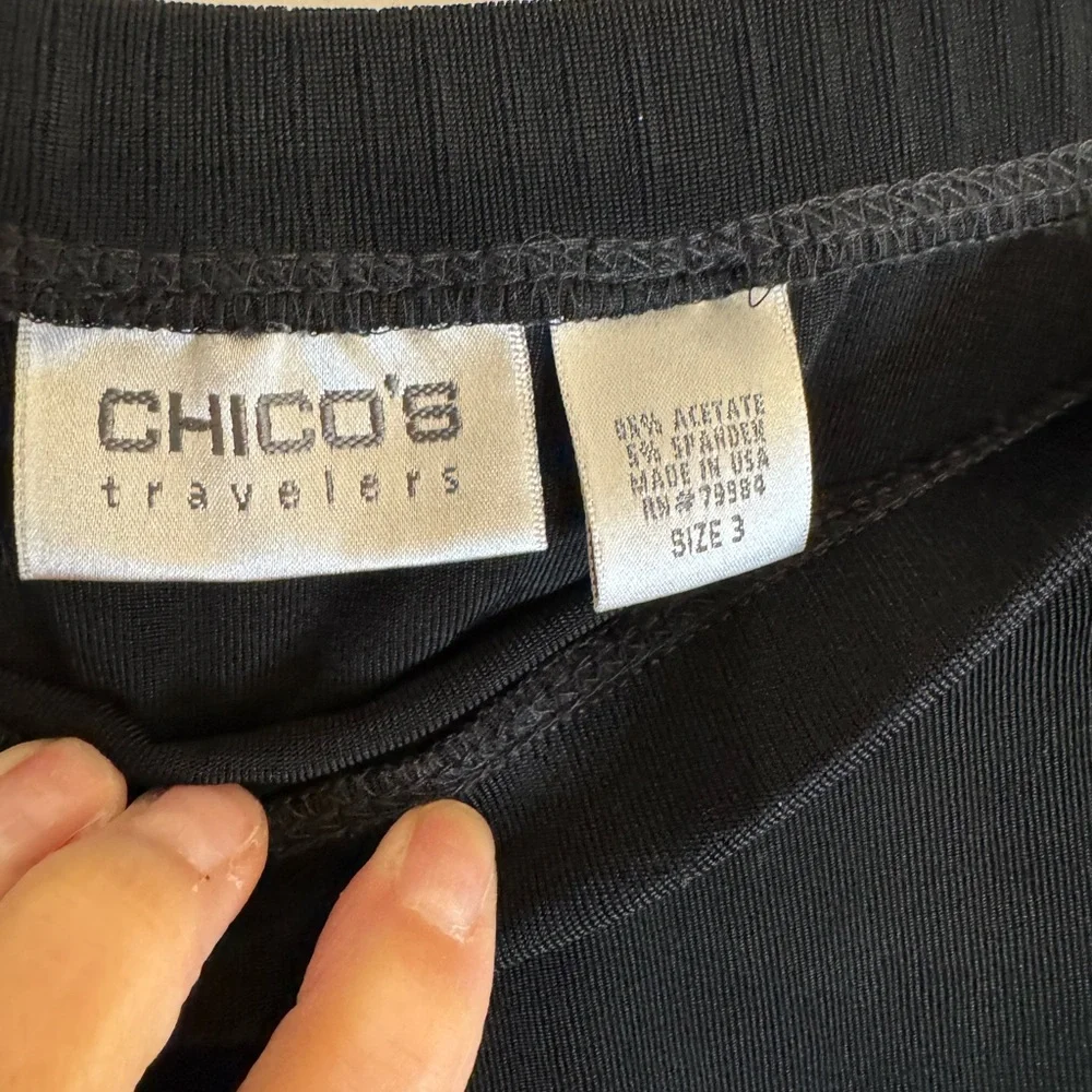 Chico’ Travelers Black Skirt - Picture 4 of 4